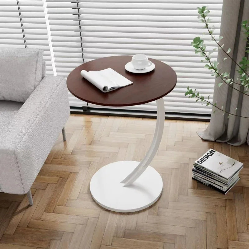 BowLift | Reinforced Round Side Table for Living Room and Bedroom