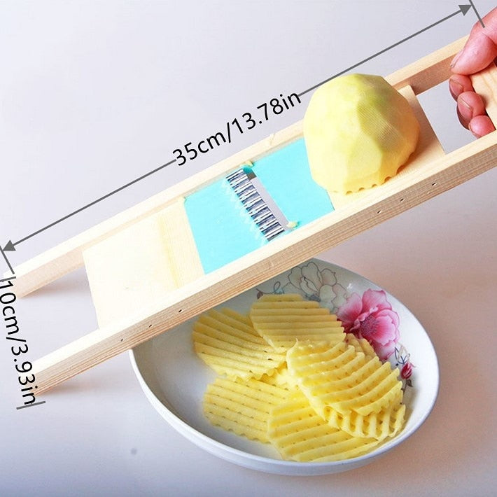 BowLift | Chef Helper Wavy Vegetable Slicer