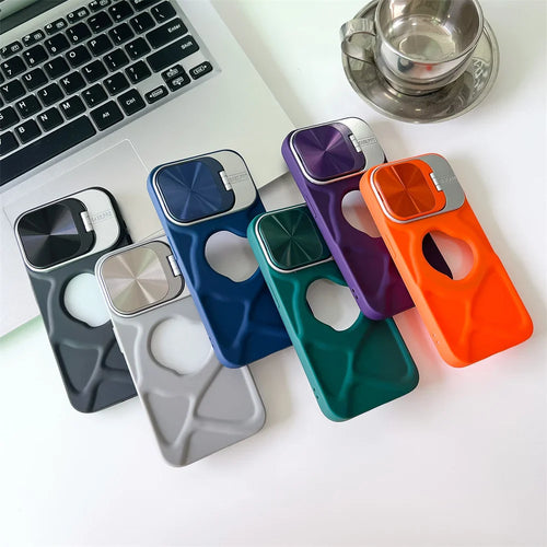 BowLift | Magsafe Silicone Lens Flip IPhone Case