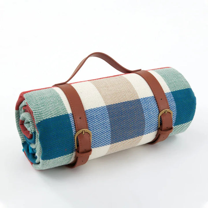 BowLift | Outdoor Plaid Picnic Blanket | Waterproof Foldable Mat