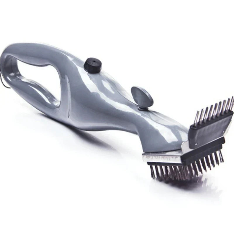 BowLift | GrillMaster BBQ Cleaning Brush | Effective Steam Cleaning | With Scraper & Rust Protection