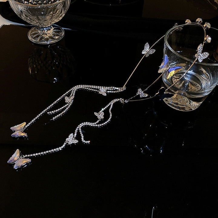 BowLift | Crystal Dreamweaver Mosaic Butterfly Headband