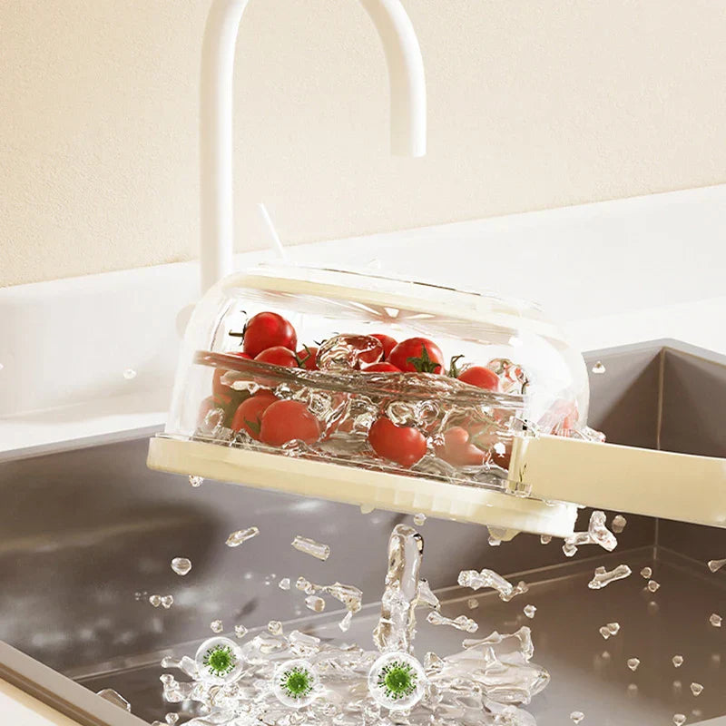 BowLift | Space Saving Vegetable Fruit Drainer Basket
