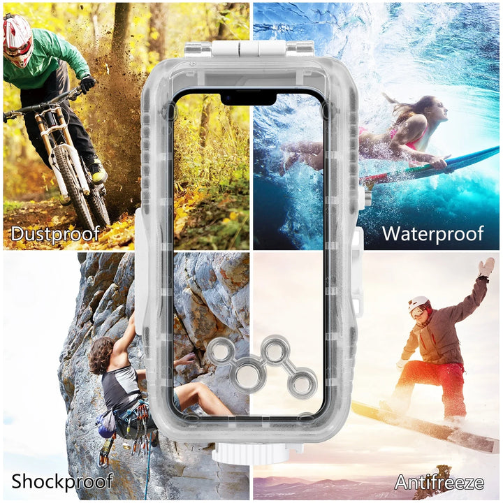 BowLift | Waterproof Diving Case for iPhone with 40m Depth Protection & Touch Control – AquaShield