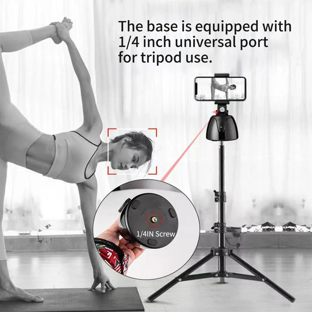 BowLift | 360 Auto Face Tracking Rotating Wireless Bluetooth Phone Holder