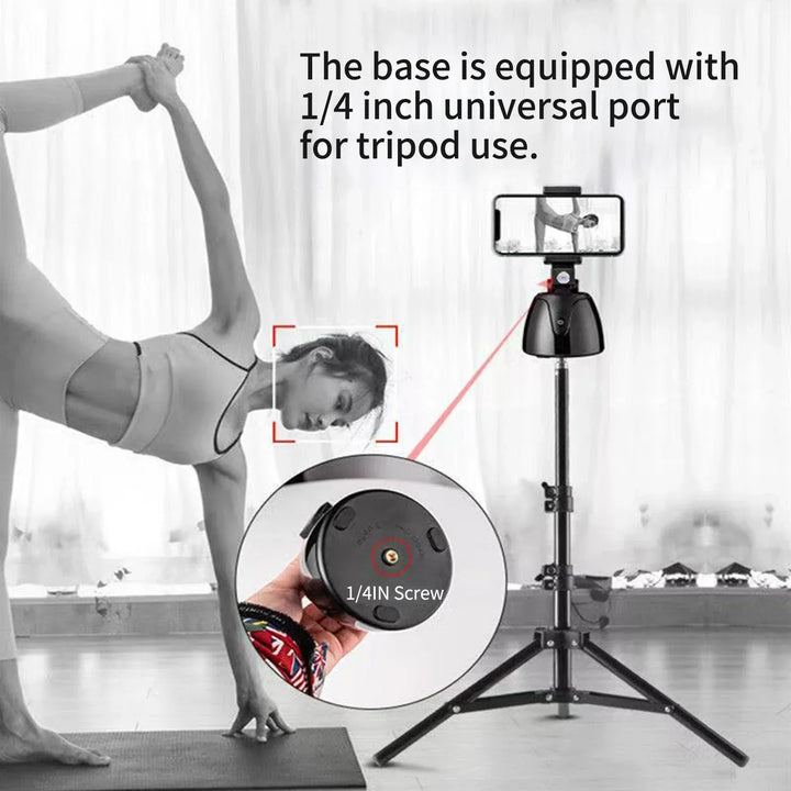BowLift | 360 Auto Face Tracking Rotating Wireless Bluetooth Phone Holder