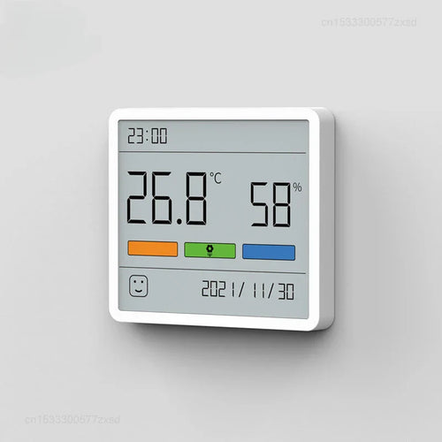 All-in-One Indoor Humidity Meter Clock Digital Thermometer | Bowlift