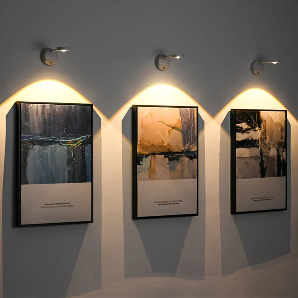 BowLift | Wall Spotlight – SmartGlow – rechargeable LED – motion sensor
