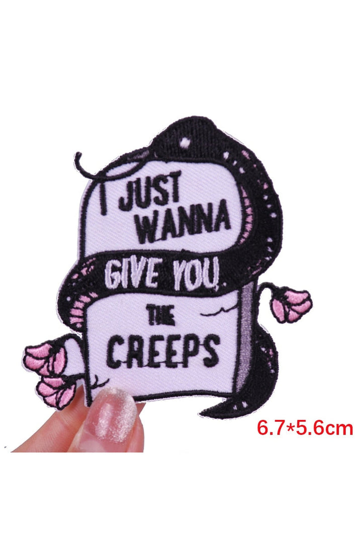 Ghost Style Embroidered Patch | Bowlift