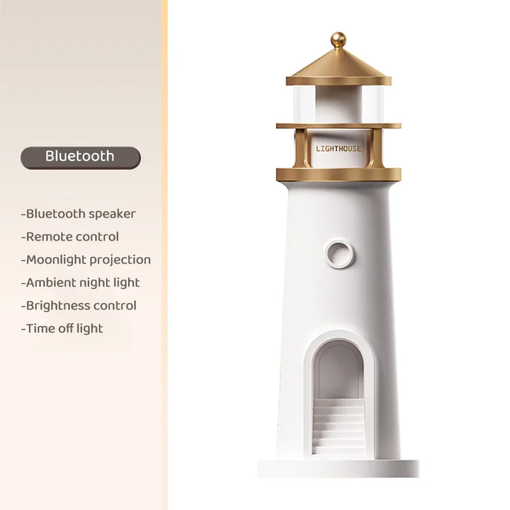 BowLift | Lighthouse Ambient lights Bluetooth Music Dimmable Projection
