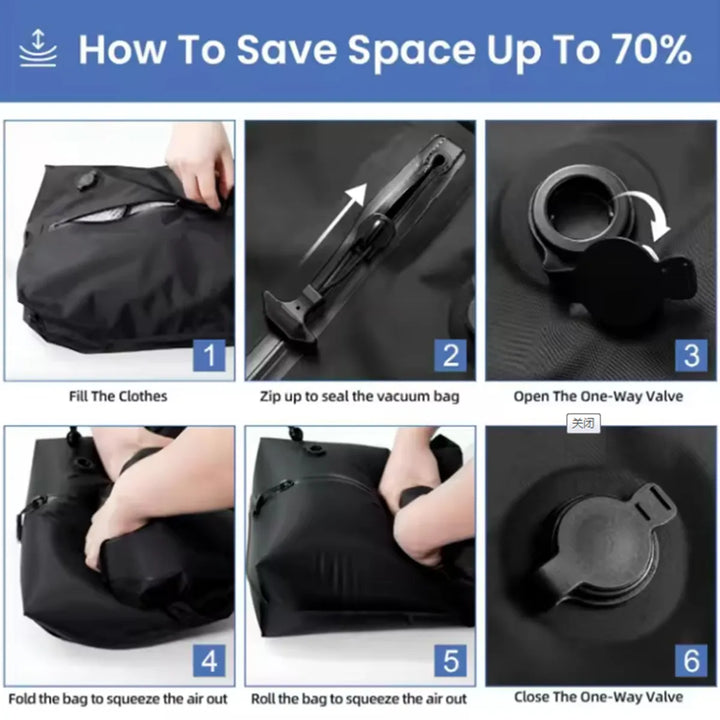 BowLift | Vacuum Compression Luggage Bag