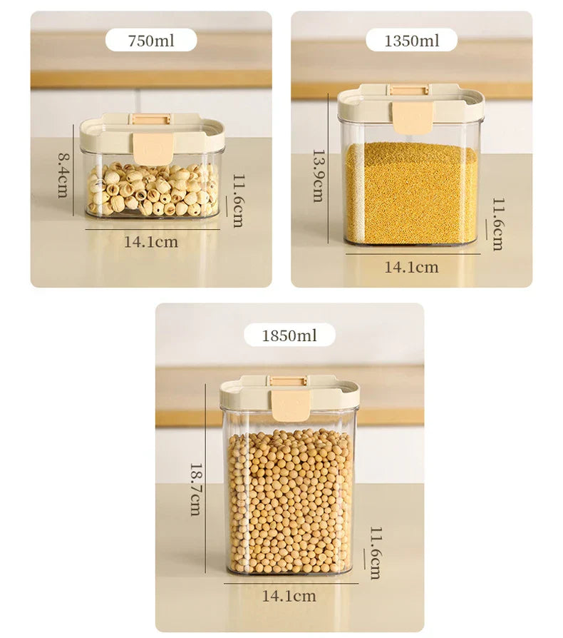 BowLift | Stackable Transparent Snap-Lock Storage Box