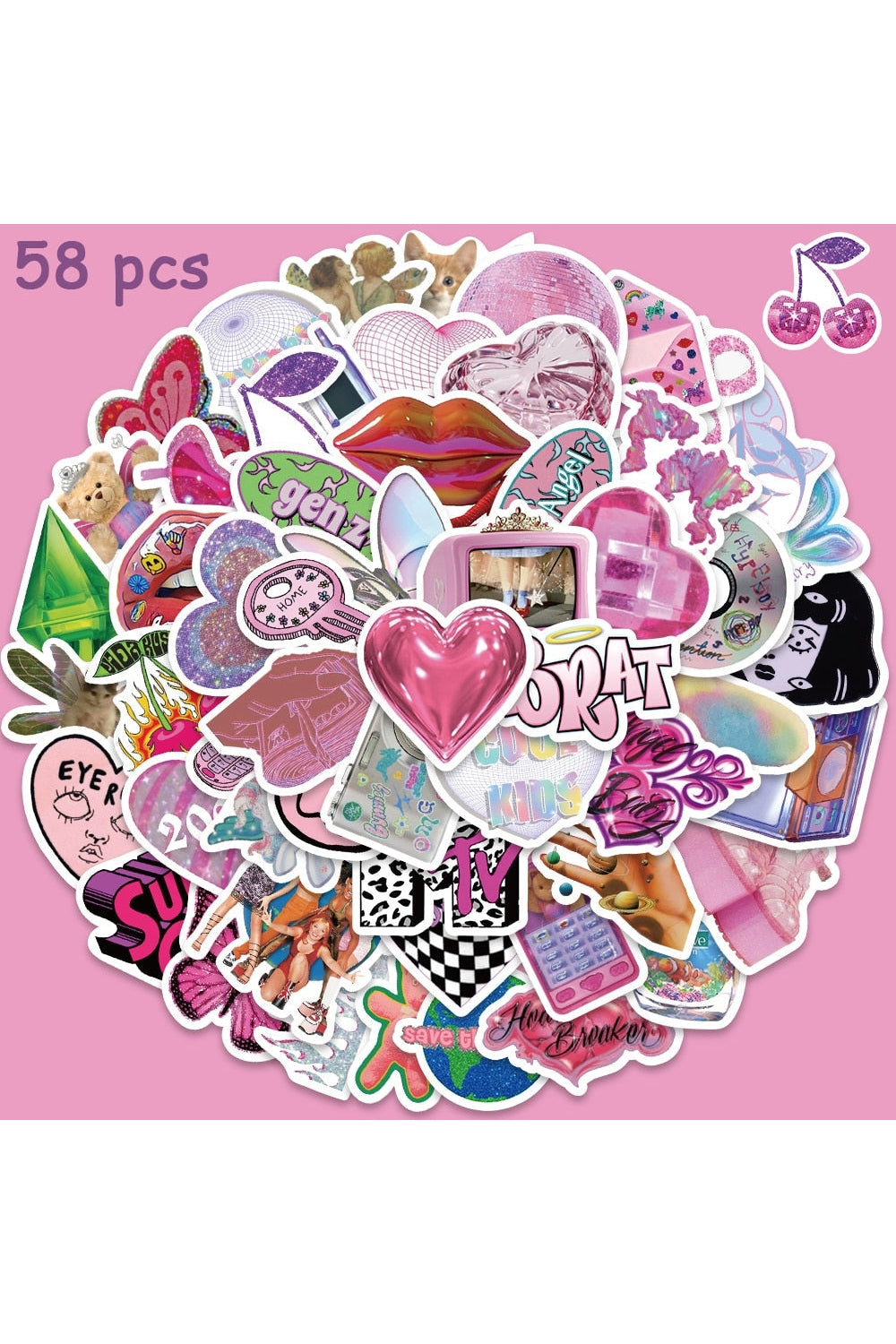 Aesthetic Girl Sticker | Bowlift
