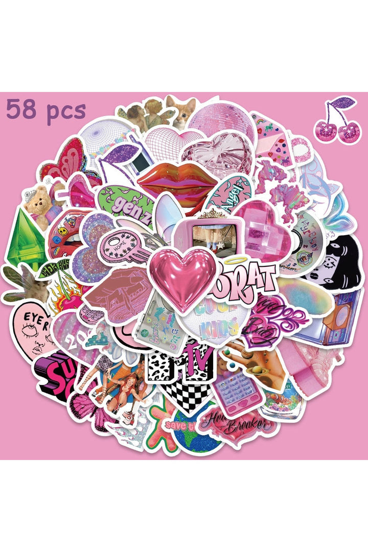 Aesthetic Girl Sticker | Bowlift