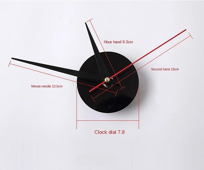 BowLift | 3D-LED wall clock – frameless DIY design