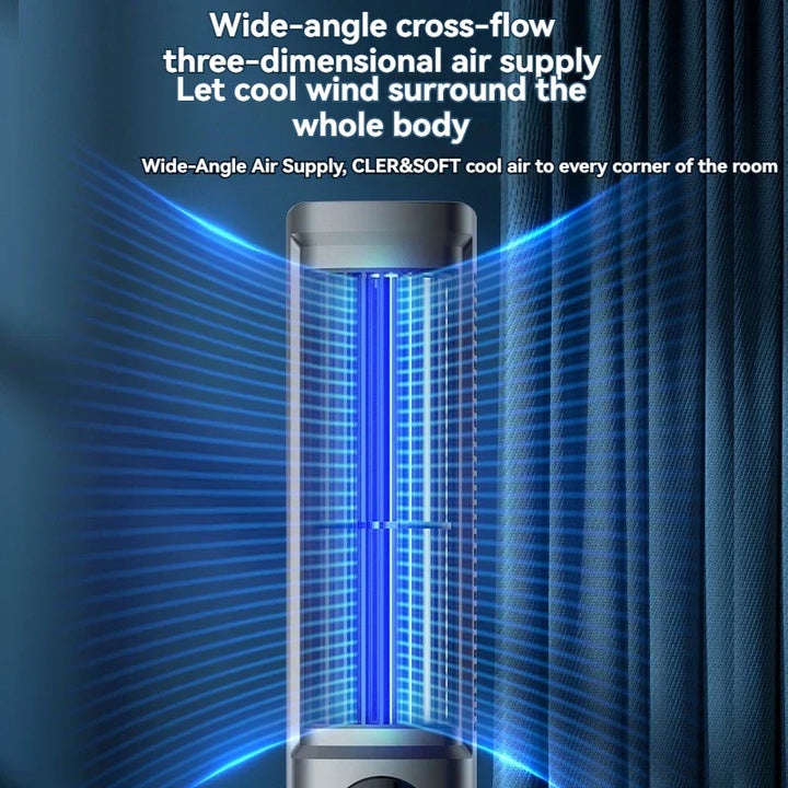 BowLift | Towerless Ultra Cool Air Conditioning Desktop Fan