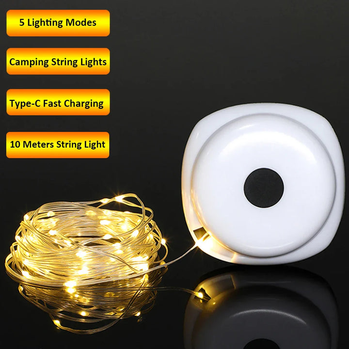 BowLift | Star String USB Rechargeable Camp String Lights