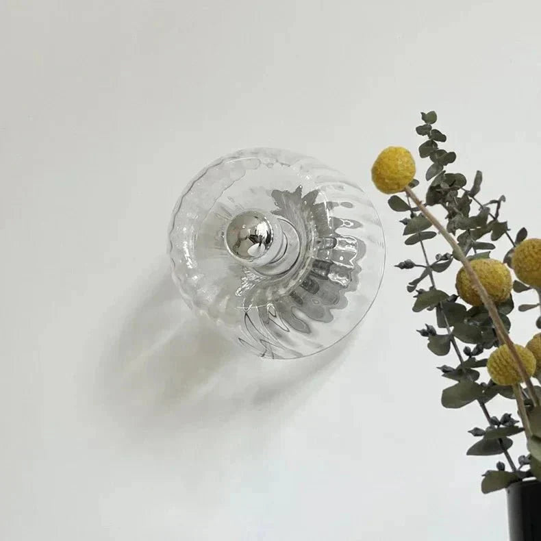 BowLift | Scandinavian Bauhaus Wall Light – Nordic Glass & Metal Sconce for Modern Interiors