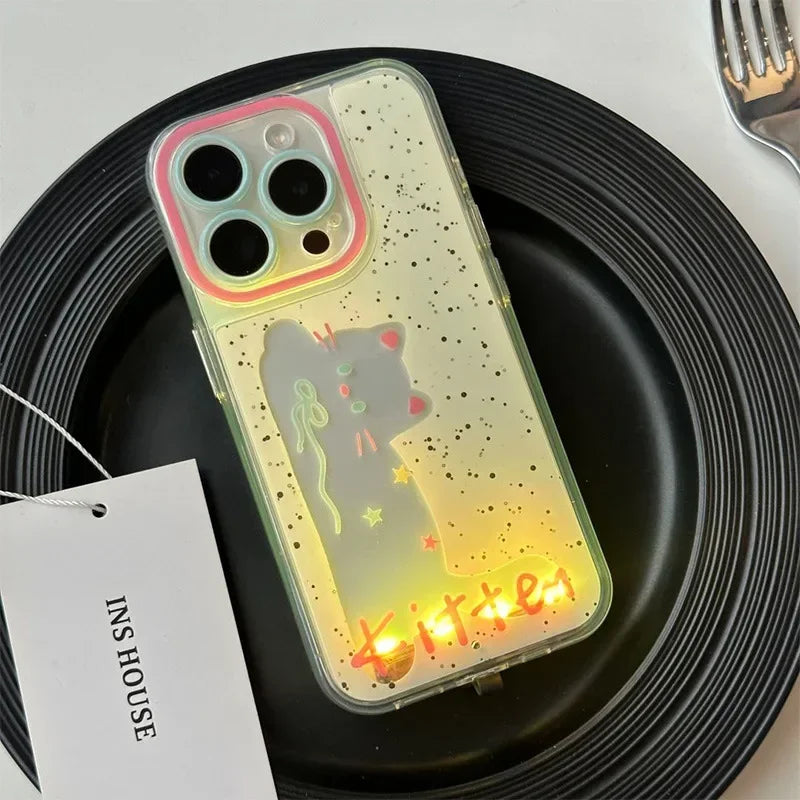 BowLift | Glowing Puppy Light-Up iPhone Case