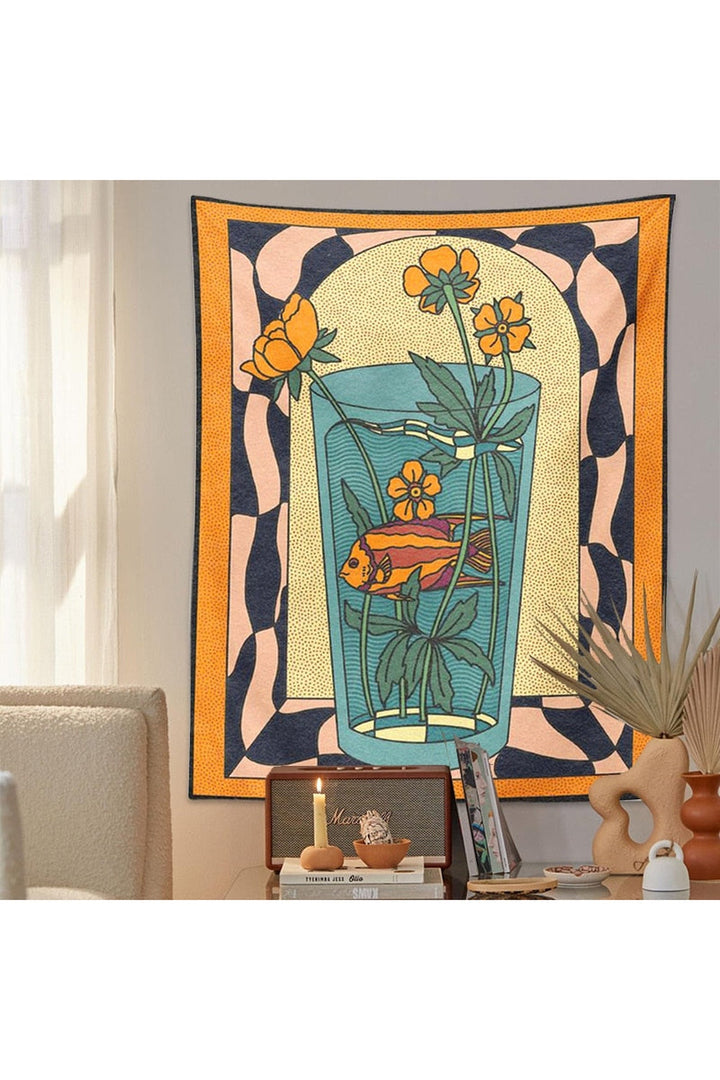 Welt Fantasy Wall Tapestry | Bowlift