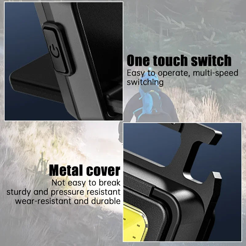 BowLift | TorchKey Mini Flashlight | 1000 Lumen | Magnetic Base & USB-C | Keychain Format