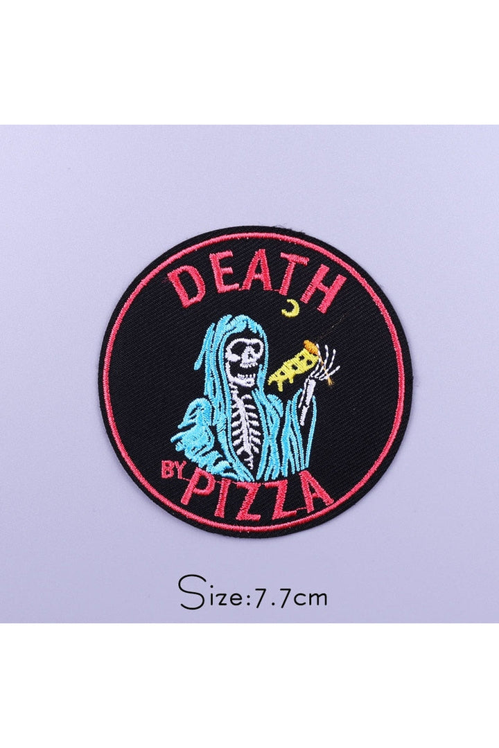 Punk Style Embroidered Patches | Bowlift