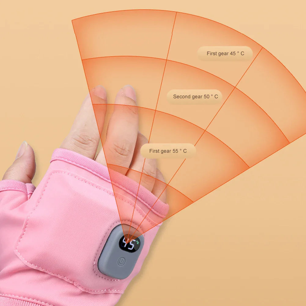 BowLift | ThermoGrip Heated Gloves | 360° All-Around Heat | Rechargeable & Windproof | Touchscreen Function