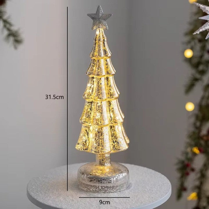 BowLift | Christmas Time LED Frosted Glass Tree Lamp