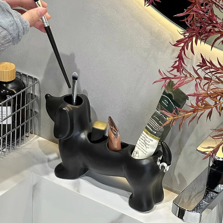 BowLift | Sausage Dog Multi-Purpose Bathroom Organizer