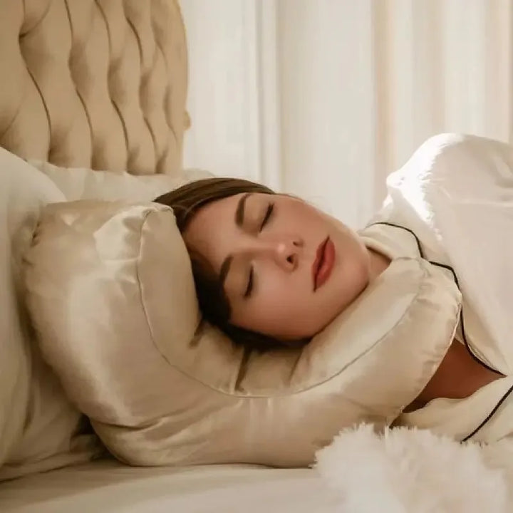 BowLift | Pillow with Satin Case for Wrinkle-Free Sleep