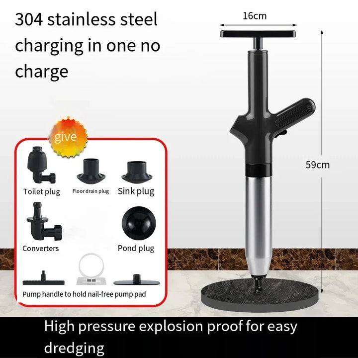 BowLift | Drain Zap Instant No-Mess Toilet Unclogger