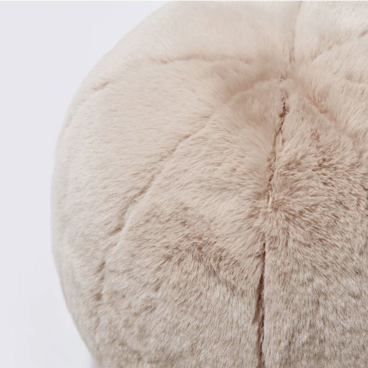 Short Fur Ball Pillow | Bowlift
