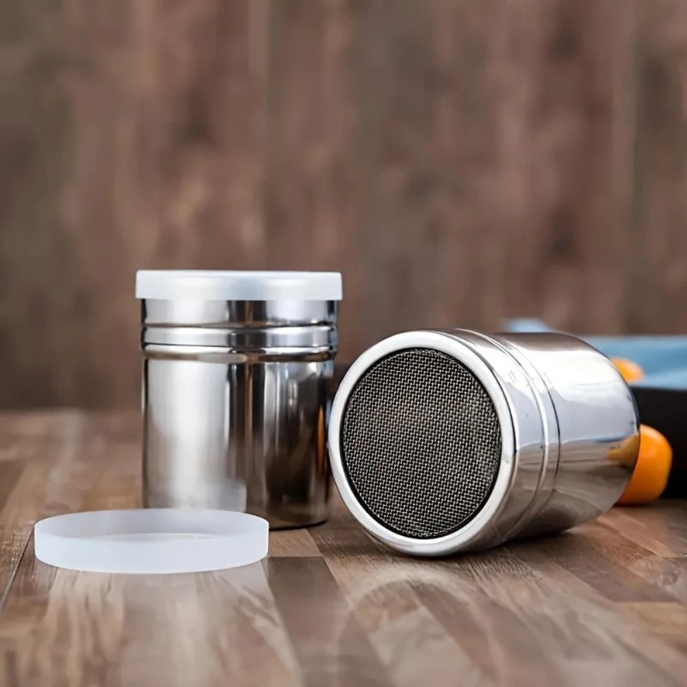 BowLift | Silver Whirl Powder Shaker