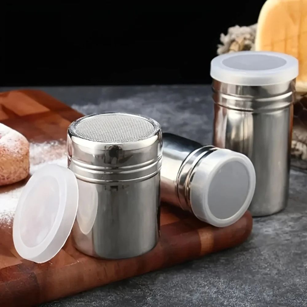 BowLift | Silver Whirl Powder Shaker
