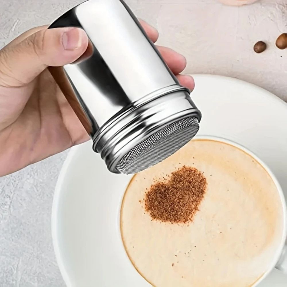 BowLift | Silver Whirl Powder Shaker