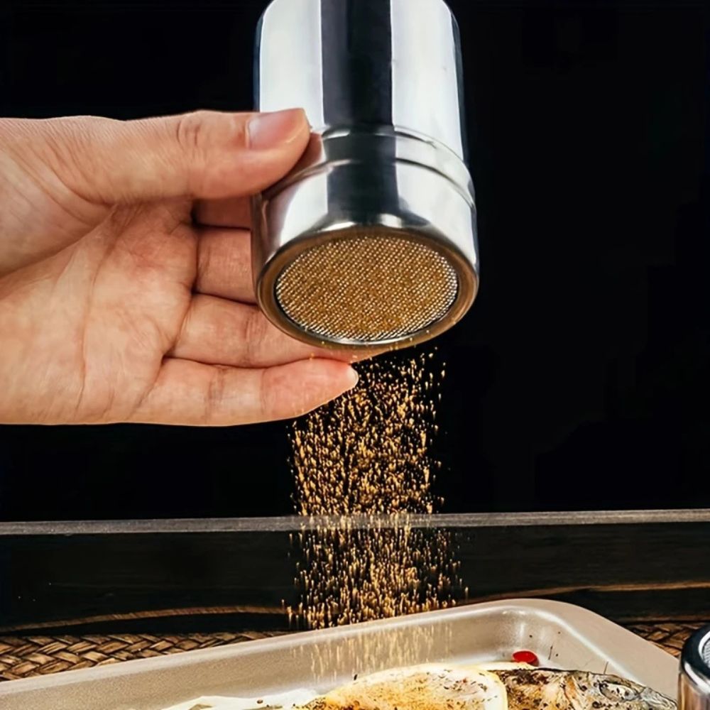 BowLift | Silver Whirl Powder Shaker