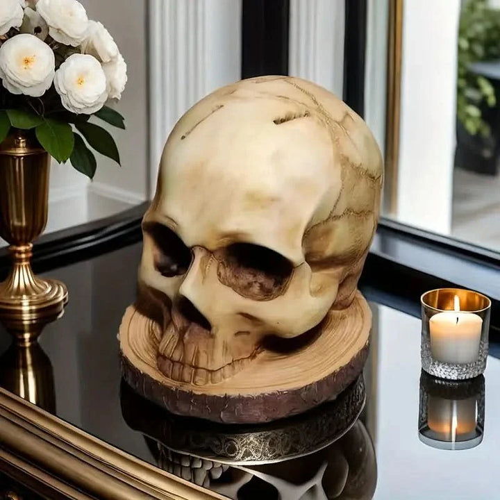 BowLift | Gothic Skull Knife Holder Kitchen Decor Rack