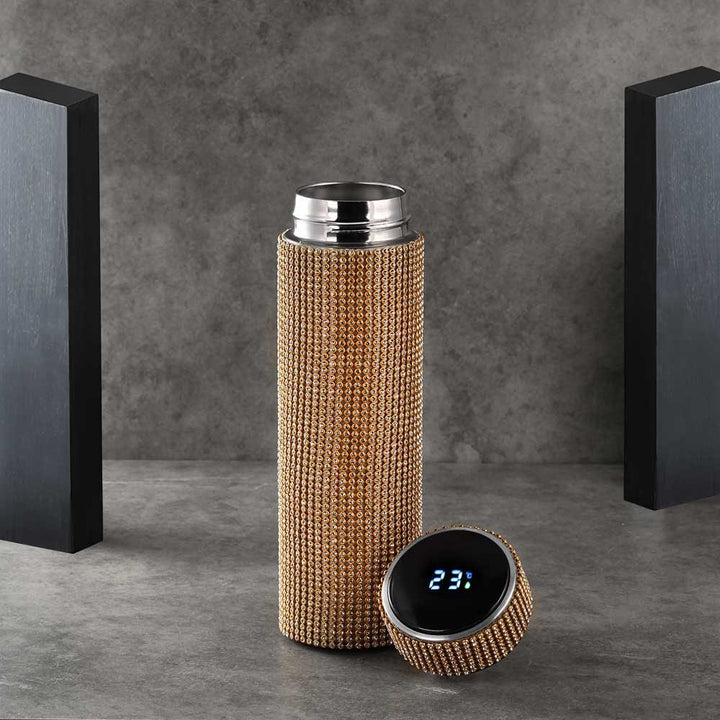 BowLift | Smart Bottle Thermos I Smart Temperature Display Zirconia Vacuum Bottle 500 ML