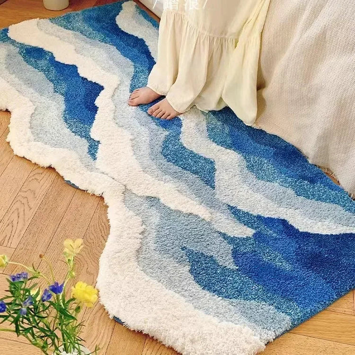 BowLift | Soft Surf Anti-Slip Plush Wave Rug
