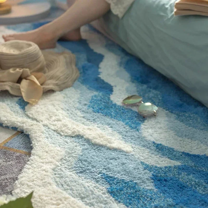 BowLift | Soft Surf Anti-Slip Plush Wave Rug