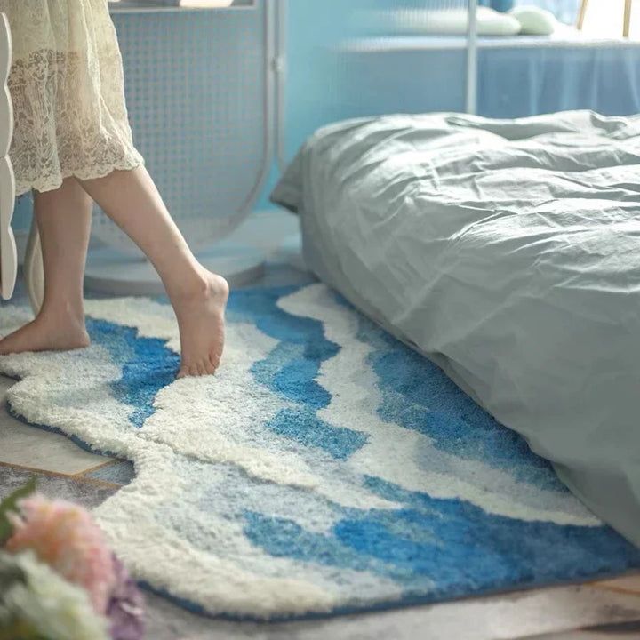 BowLift | Soft Surf Anti-Slip Plush Wave Rug