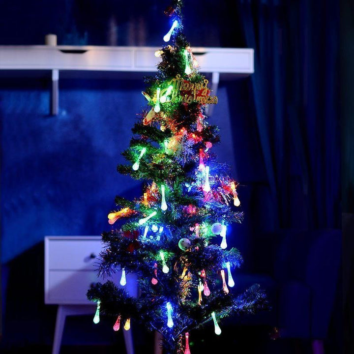 BowLift | Solar Water Droplet String Lights