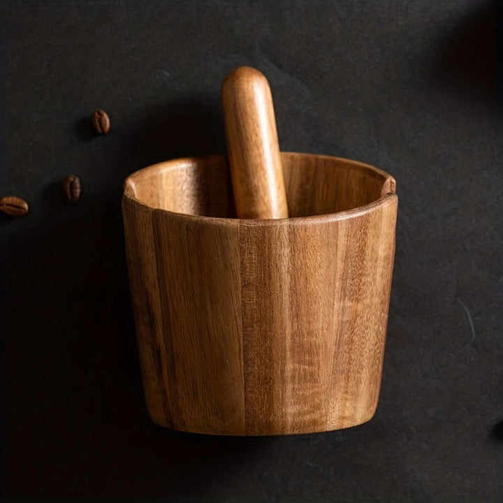 BowLift | Solid Wood Coffee Knock Box