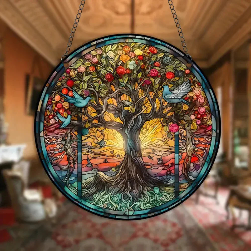 BowLift | Sunshine Catcher – Crystal Window Ornament with Rainbow Light Effects