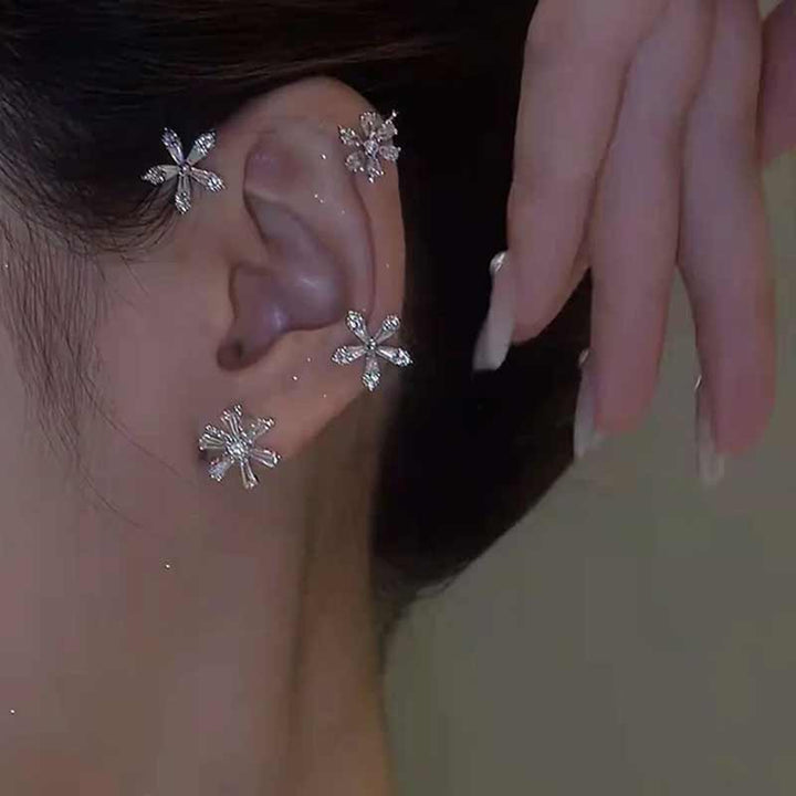 BowLift | Spinning Snowflake Earrings