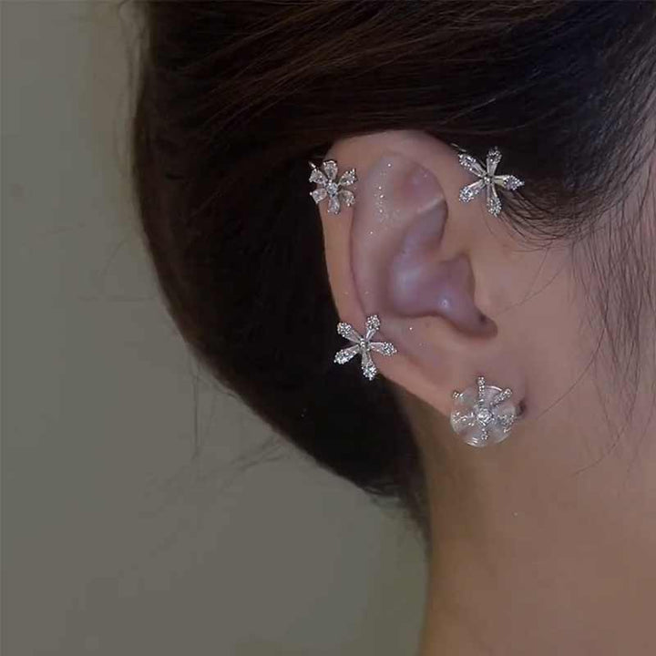 BowLift | Spinning Snowflake Earrings