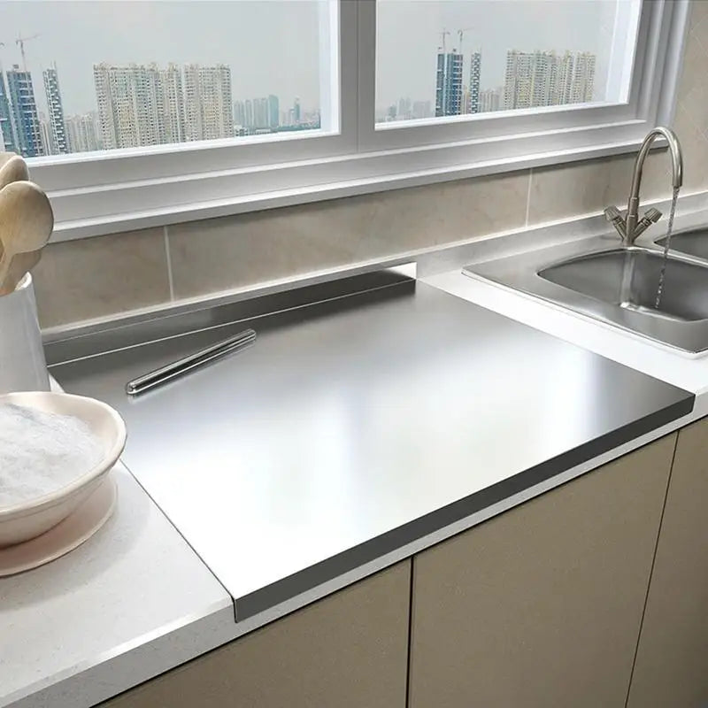 BowLift | SliceGrip – Stainless Steel Cutting Board with Non-Slip and Elevation