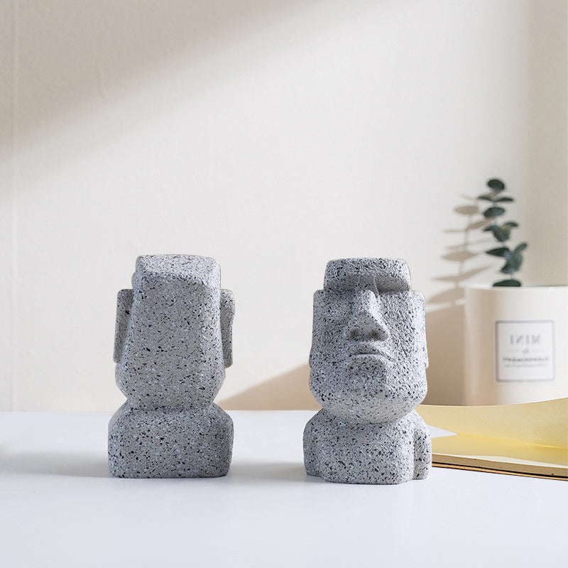 BowLift | Stone Face Eyeglass Holder Stand