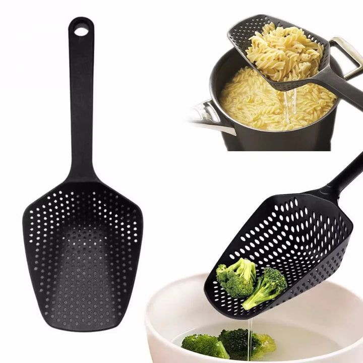 BowLift | Large PP kitchen spoon for draining vegetables – Practical slotted spoon for the kitchen