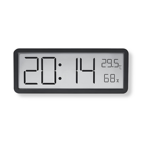 BowLift | Digital LED Wall Clock with Temperature and Humidity